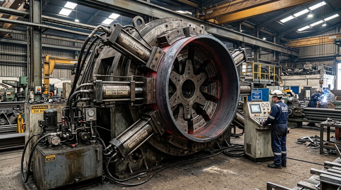 BWSC & PCCP Pipe Ring Expanding Machine by Master Engineering Solution